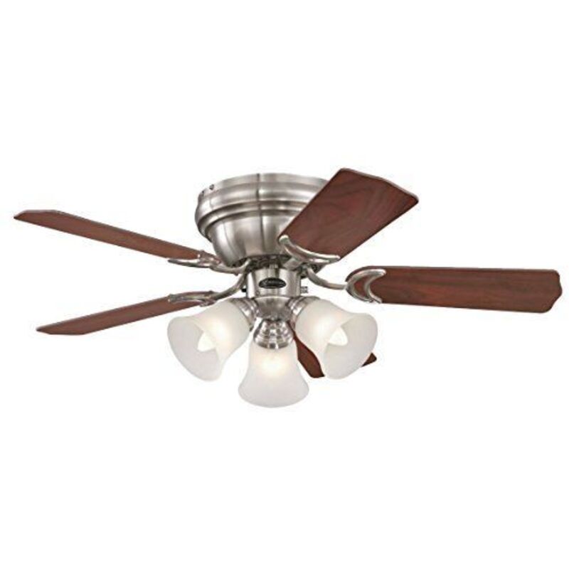 Westinghouse - Ventilateur de plafond Contempra Trio avec lumière