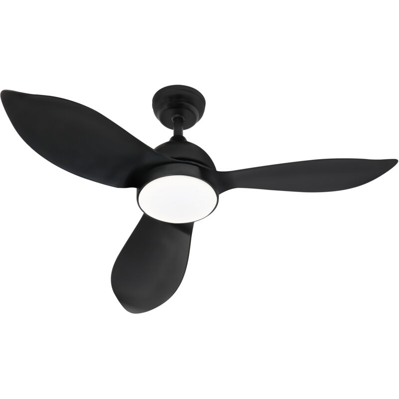 Farelek - corsica Blanc - Ventilateur de plafond Ø116cm 70W + éclairage led