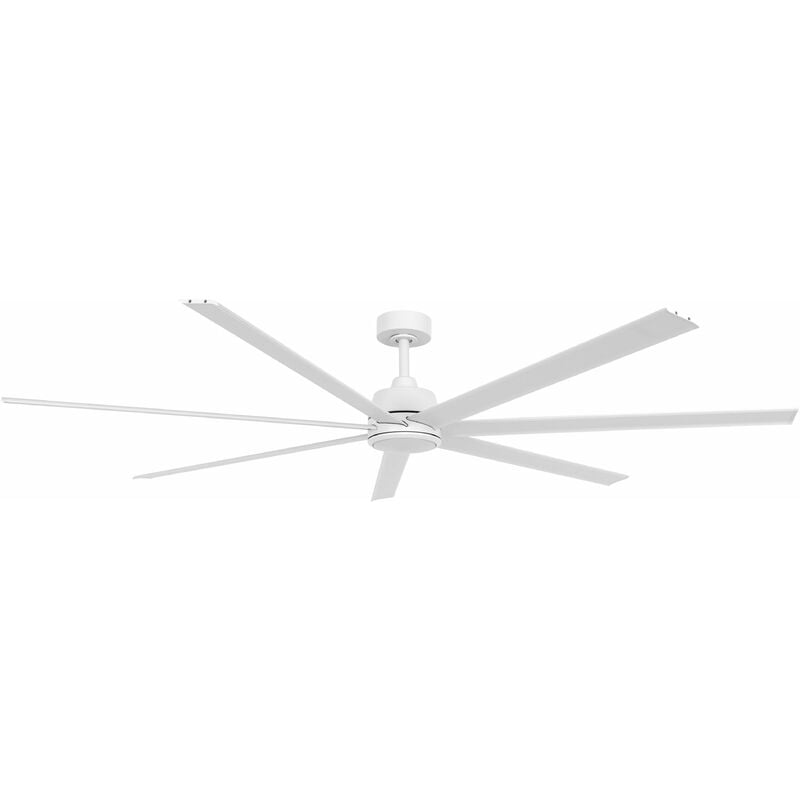 Lucci Air - Ventilateur de plafond dc Atlanta ii Blanc avec led