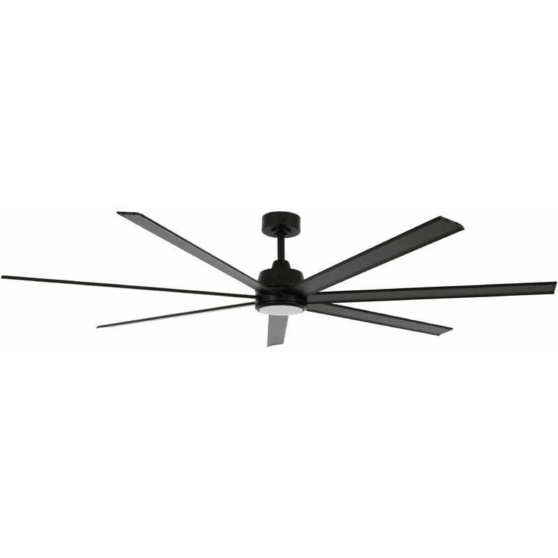 Lucci Air - Ventilateur de plafond dc Atlanta ii Noir avec led