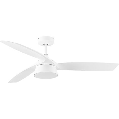 Ventilateur de plafond DC Bronx Blanc avec LED