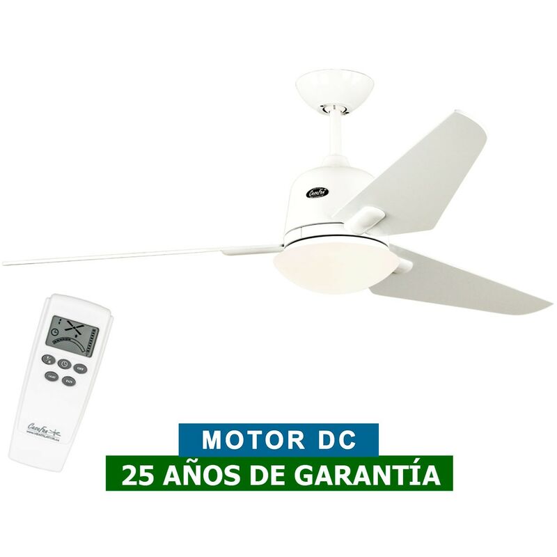 Ventilateur de plafond avec lumière CasaFan 513286 ECO AVIATOS 132 Blanc WE-WE