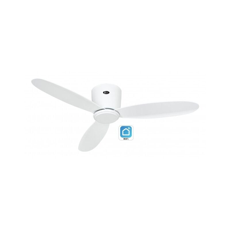Casafan - Ventilateur de plafond 311283W eco plano ii 112cm Blanc Wi-Fi