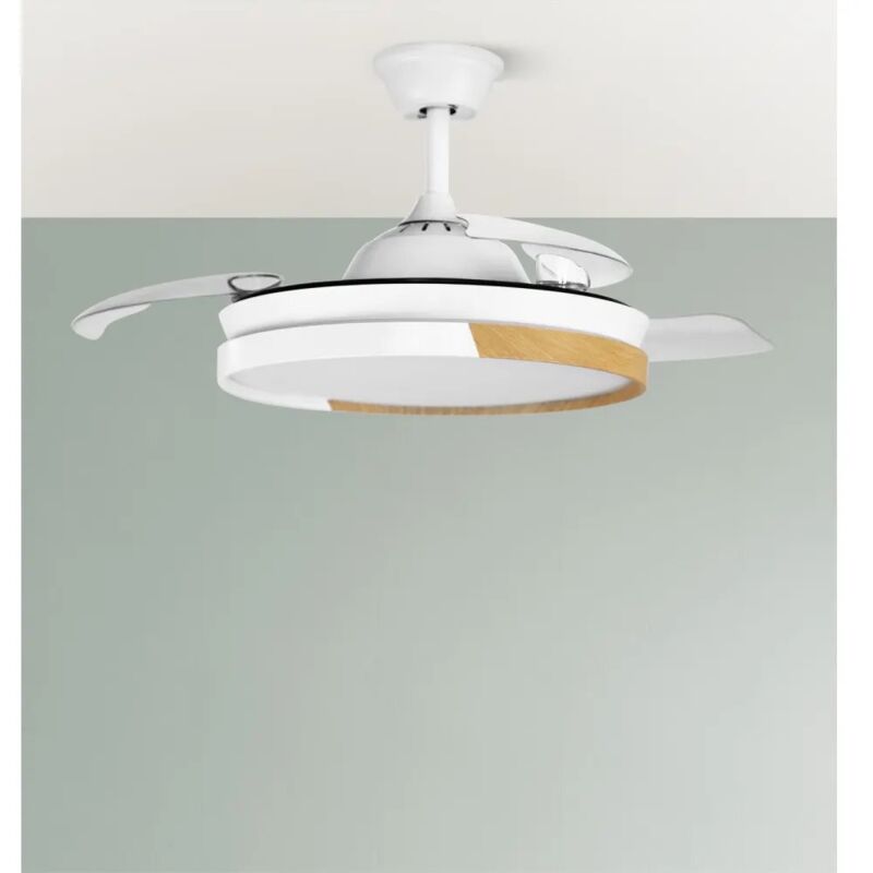 FABRILAMP AKUNADECOR Emperor Fan Dc White With Memory Of Colour