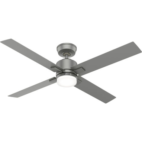 Ventilateur de plafond Beacon avec éclairage Nautica, blanc, silencieux