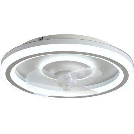 Ventilateur de plafond de plafond avec lumière blanche