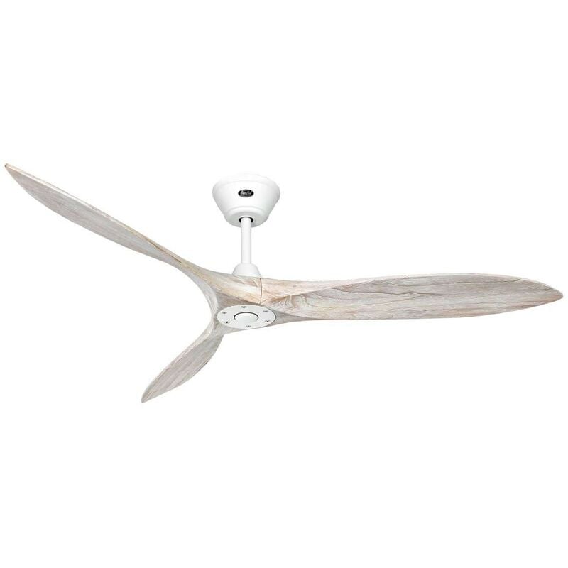 Ventilateur de plafond CasaFan ECO AIRSCREW 315248 152cm blanc / bois vieilli