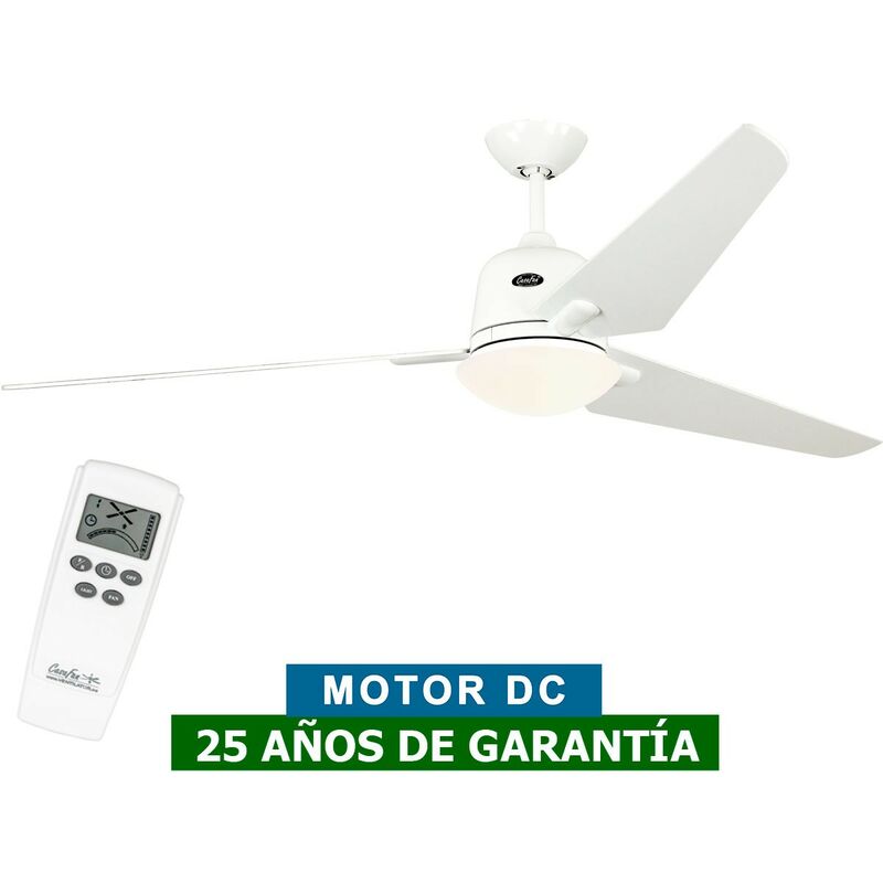 Ventilateur de plafond avec lumière CasaFan 516086 ECO AVIATOS 162 blanc/ blanc WE-WE