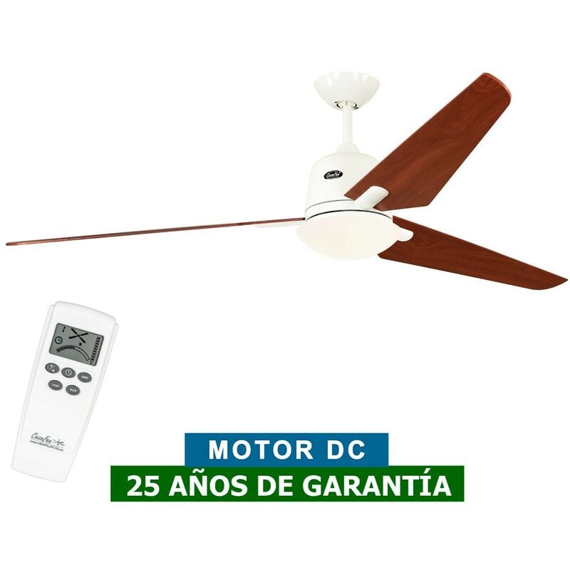 Ventilateur de plafond avec lumière CasaFan 516093 ECO AVIATOS 162 cerisier / blanc WE-KI