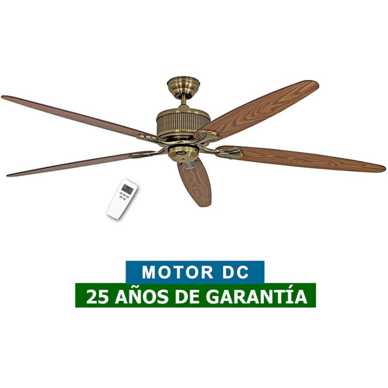 Casafan - Ventilateur de plafond dc Eco Elements 180 Laiton
