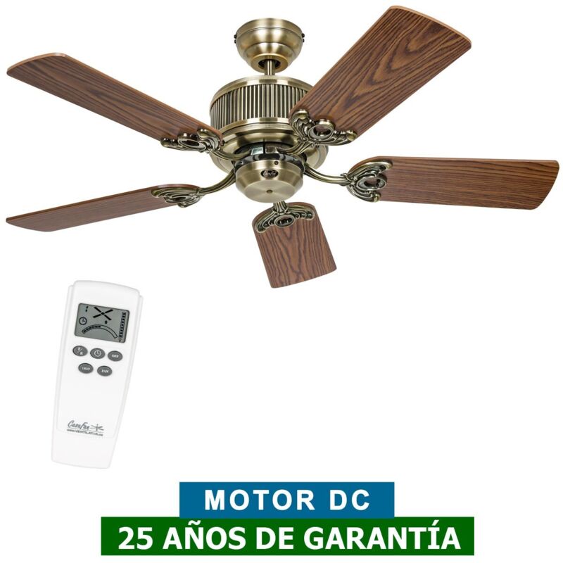 Casafan - Ventilateur de plafond dc Eco Elements 103 Laiton