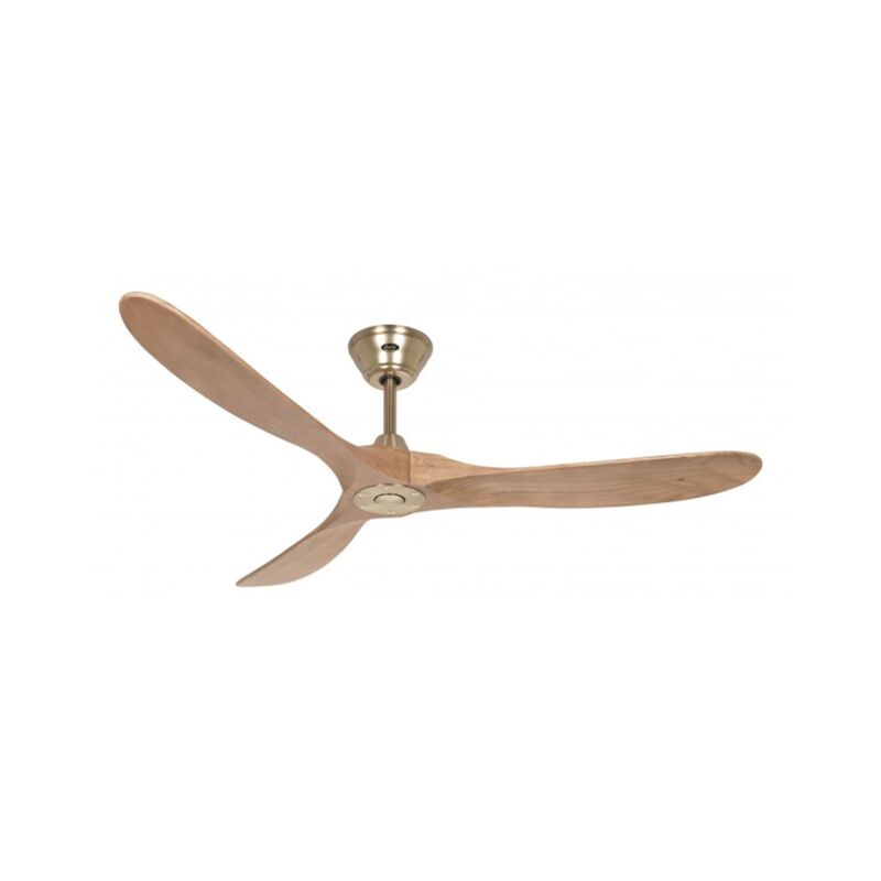 Casafan - Ventilateur de plafond Eco Genuino dc 152 Laiton-Chêne