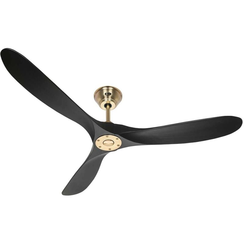 Casafan - Ventilateur de plafond eco genuine 315233 152cm 152cm laiton poli / noyer