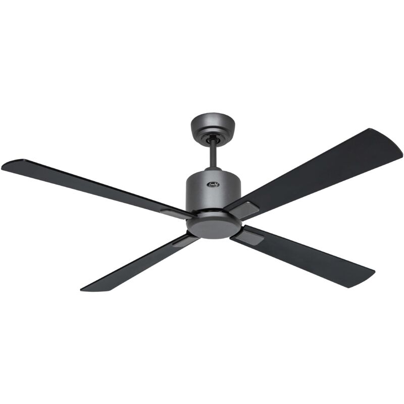 Casafan - Ventilateur de plafond Eco Neo iii 132 bg Noir / Teck