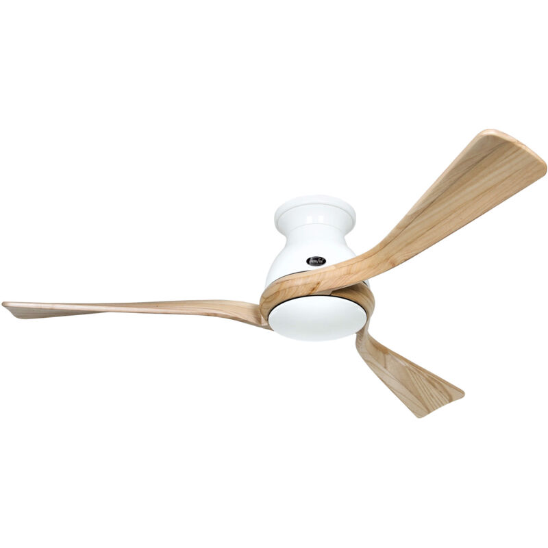 Ventilateur de plafond CasaFan 314052 Eco Regento 140cm blanc/noyer