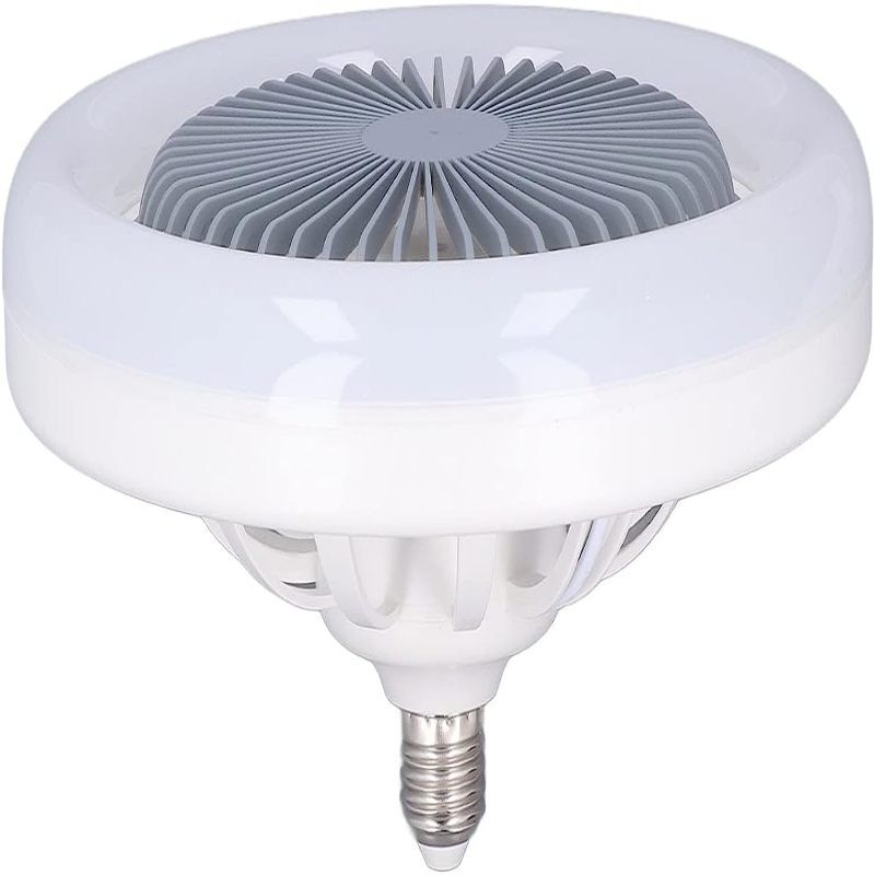 Lifcausal - Ventilateur de plafond fermé avec lumière 30 w E27 led Ventilateur Lumière 85-265 v Ventilateur de plafond avec lumière Télécommande