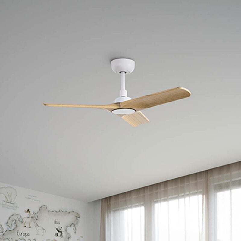 Faro Barcelona - Ventilateur blanc Ø90 cm heywood s 33805