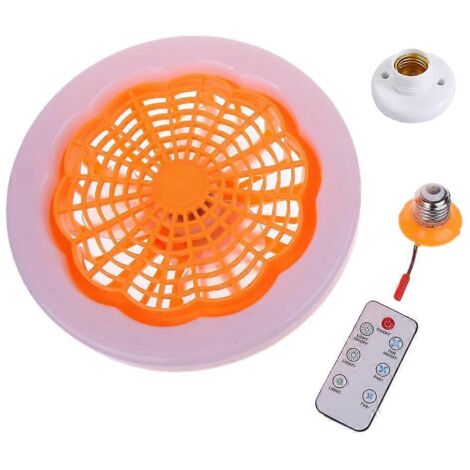Ventilateur de plafond intelligent avec éclairage et télécommande pour chambre d'enfant