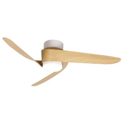 Ventilateur de plafond led 30W – Éclairage variable 2700K à 5000K – 9 vitesses – Pour pièces jusqu'à 15 m² – Télécommande incluse – Mantra