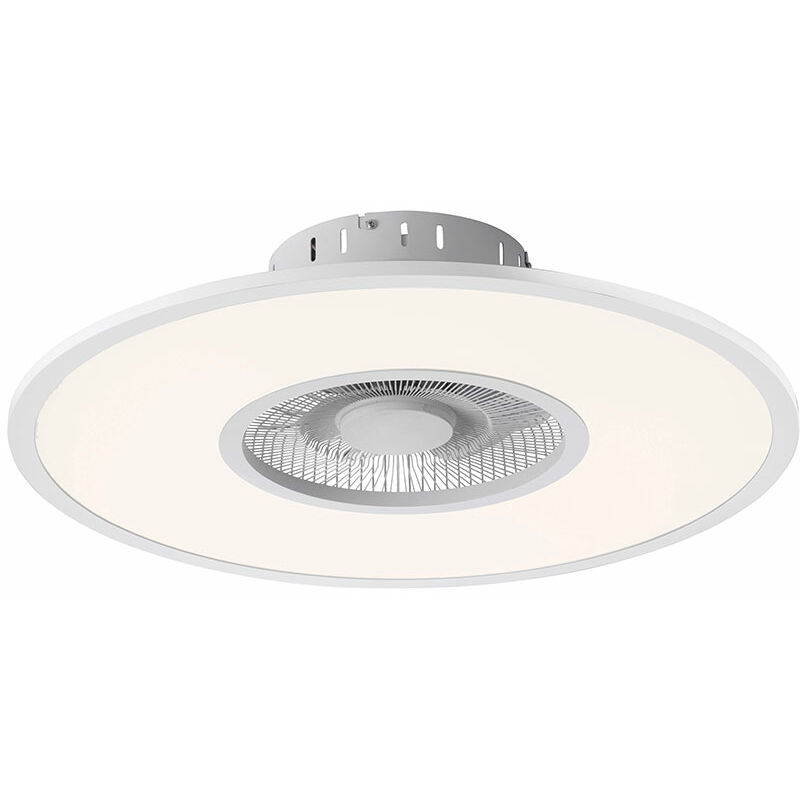 Leuchten Direkt - Ventilateur de plafond led avec éclairage ventilateur plafonnier dimmable avec télécommande, 10 niveaux, 1x led 32W 2600lm Leuchten Direkt - Ventilateur de plafond led avec éclairage ventilateur plafonnier dimmable avec télécommande, 10 niveaux, 1x led 32W 2600lm