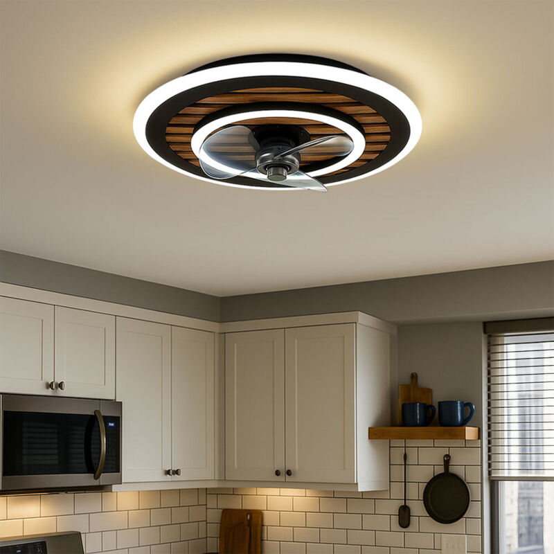 Globo Lighting - Ventilateur de plafond led avec télécommande Ventilateur aller-retour Ventilateur à intensité variable, minuterie, 3 niveaux, accent Globo Lighting - Ventilateur de plafond led avec télécommande Ventilateur aller-retour Ventilateur à intensité variable, minuterie, 3 niveaux, accent