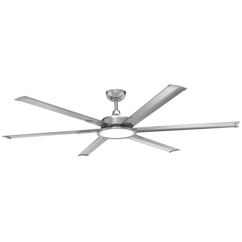 Cristalrecord - Ventilateur de plafond led BigBen 180 cm. 20W 2000Lm. cct Faible