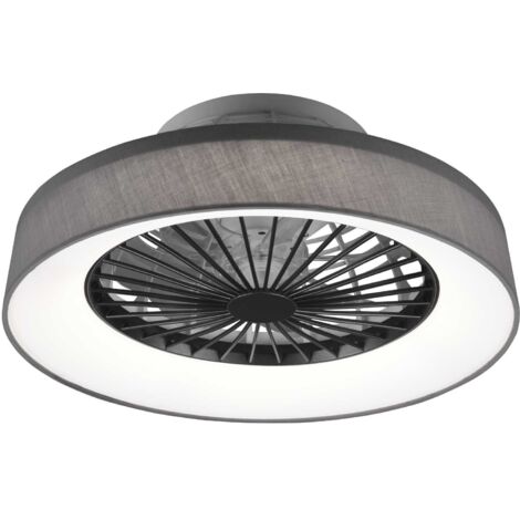 Ventilateur de plafond led farsund 47cm noir - r62662111