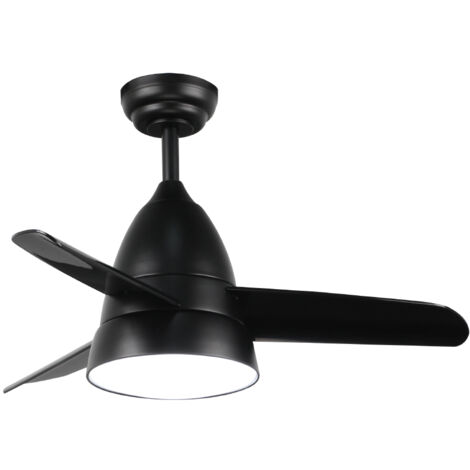 Ventilateur de plafond LED Noir Silence - Ledme - LM8806