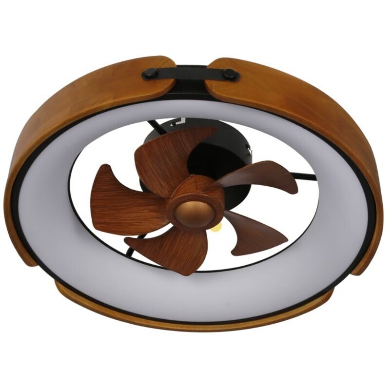 Cristalrecord - Ventilateur de Plafond led Tivoli 50W 5200Lm. cct Faible