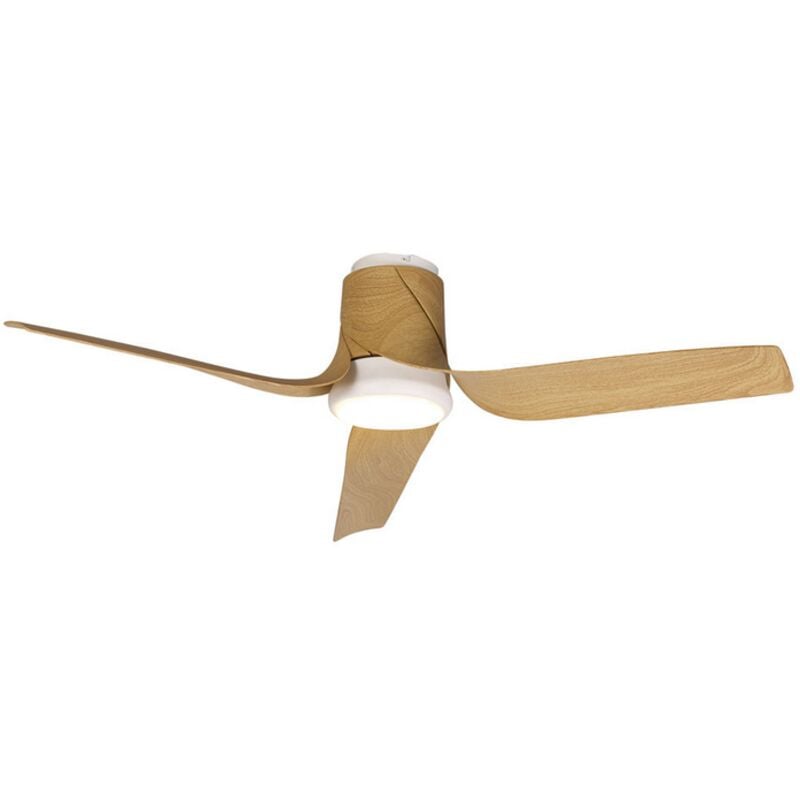 Mantra - Ventilateur, Ventilateur de Plafond led Ushuaia Bois en Metal