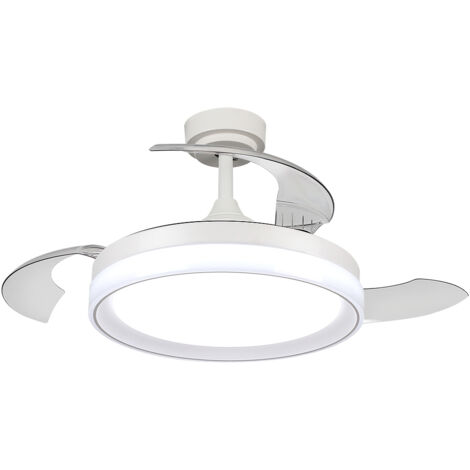 Ventilateur de plafond LED Yeray blanc - Ledme - LM8815