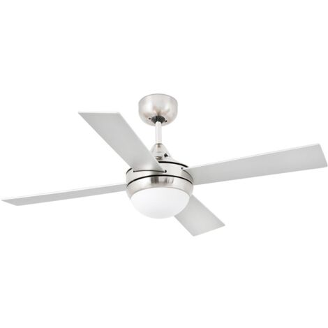 Ventilateur de plafond modèle MINI ICARIA-matte de nickel
