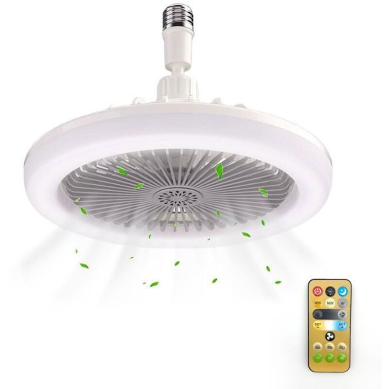 Ventilateur de Plafond Orientable et Télécommandé