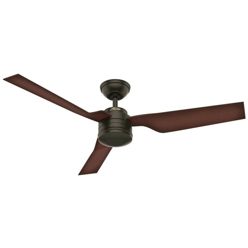 Hunter Fans - Ventilateur de plafond extérieur Cabo Frio Bronze