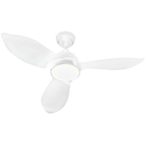 Ventilateur de Plafond - Plafonnier CORSICA Noir -  Ø116cm 70W + éclairage LED