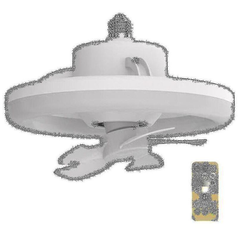 Fei Yu - Ventilateur de plafond rotatif à 360 degrés E27 Ventilateur intelligent avec télécommande Lumière de ventilateur à led pour salon r