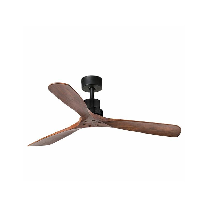 Faro Barcelona - Ventilateur de plafond sans lumière noire ø 132 cm lantau-g dc 33516DC