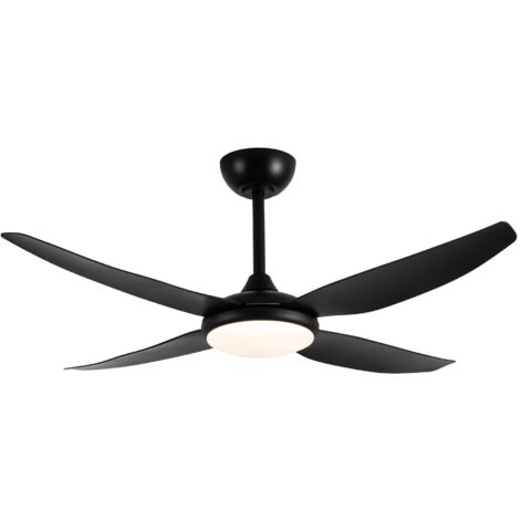 Ventilateur de plafond silencieux à lumière noire