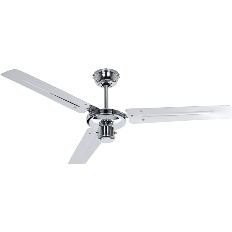 Ventilateur de plafond Tristar z Chrome 122 cm