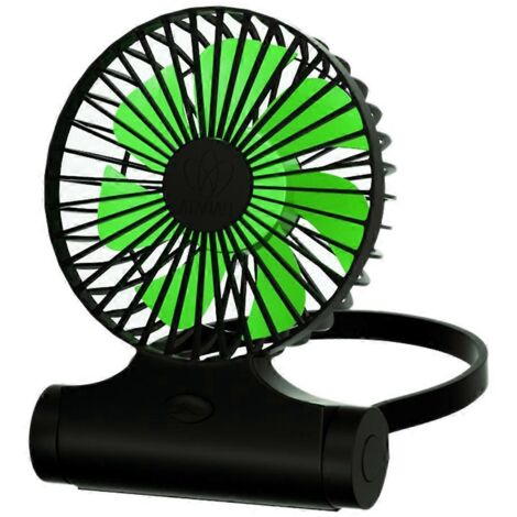 Ventilateur de plafond USB 4 feuilles, refroidisseur d'air suspendu, 4400 mAh, vitesse variable, ventilateur de tente