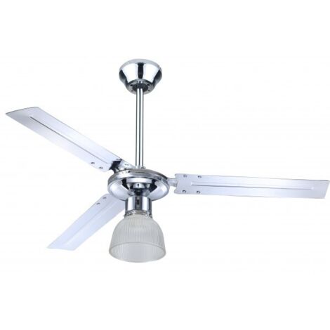 Ventilateur de plafond westim zfr3121x-avec télécommande-chrome