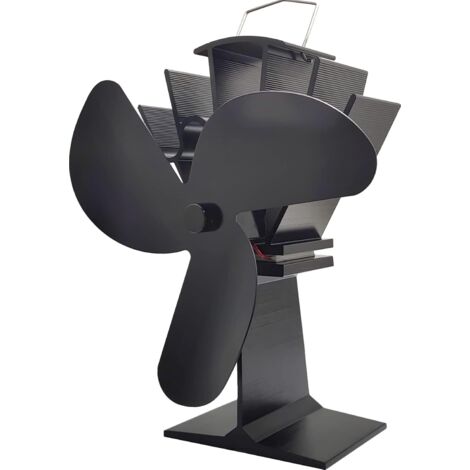Ventilateur de poêle à bois à 3 pales – Ventilateur de poêle à bois – Ventilateur de poêle à granulés pour poêle à bois/cheminée