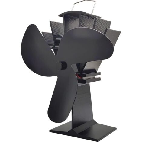 Ventilateur de poêle à bois à 3 pales – Ventilateur de poêle à bois – Ventilateur de poêle à granulés pour poêle à bois/cheminée