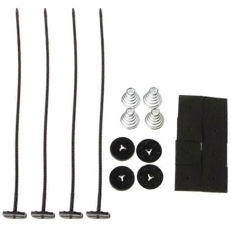 Ventilateur de radiateur électrique universel pour camping-cars, modèle mince, à fixation par pression et traction, pour radiateur de voiture ou camping-car.