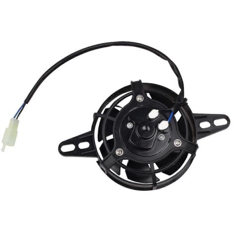 Ventilateur de radiateur pour réservoir de refroidissement liquide 150-250cc Noir
