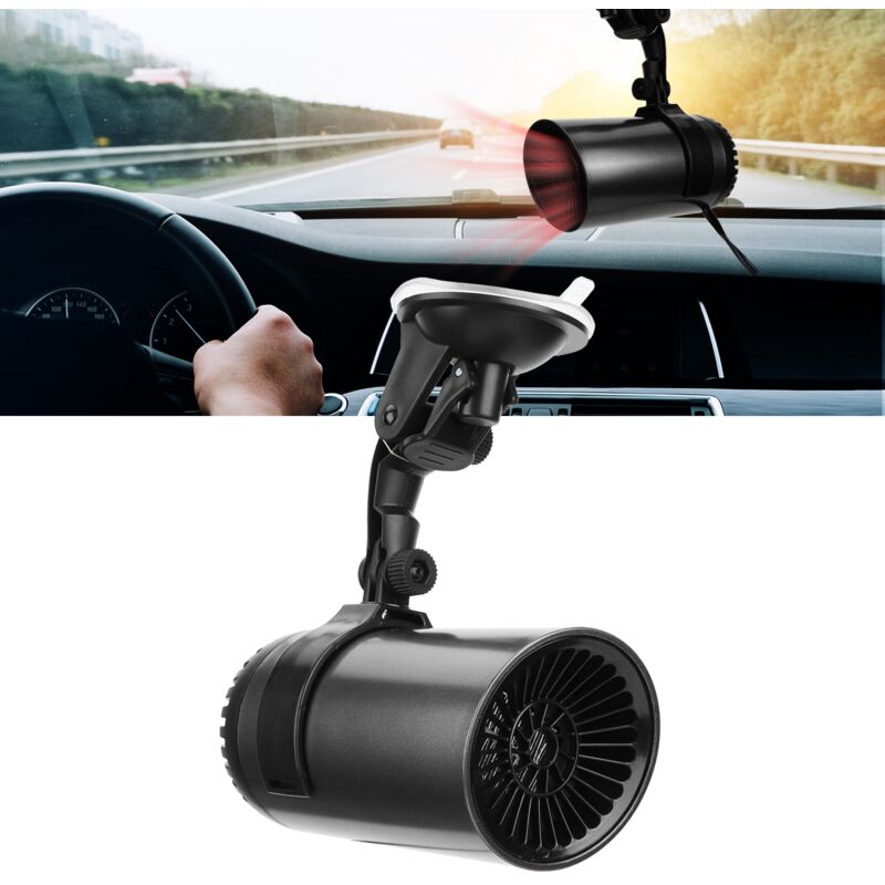 Ventilateur de refroidissement automatique 150W, dégivreur, Mini purificateur d'air à anions, allume-cigare de voiture 12V