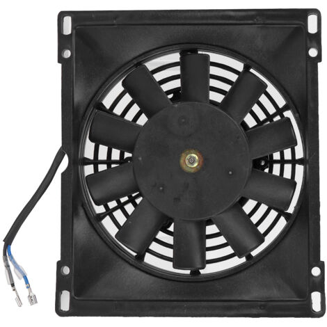 Ventilateur de refroidissement de radiateur 12V, refroidisseur d'eau rectangulaire, adapté pour 150cc 200cc 250cc PIT Quad Bike ATV