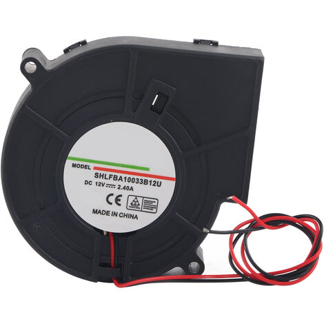 Ventilateur de refroidissement de souffleur d'air de turbine de double boule pour le barbecue 12V 2.4A d'équipement de chauffage de camping de pique-nique