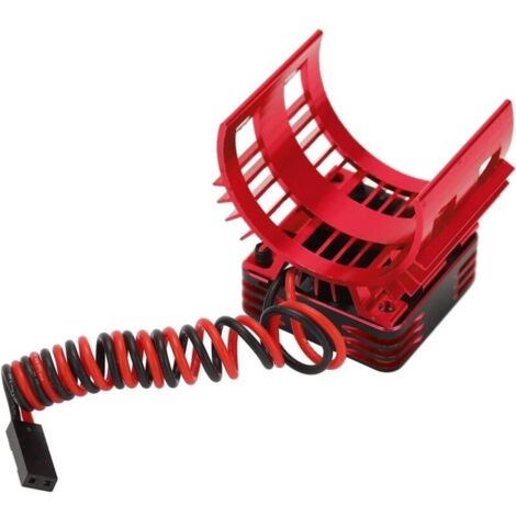Ventilateur de refroidissement du moteur en métal 36 mm, haute conductivité thermique et bonne durabilité, adapté au moteur 540 550 560, température de contrôle efficace, pièces de mise à niveau du
