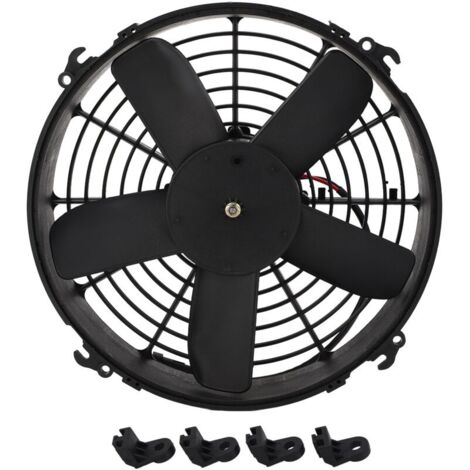 Ventilateur de refroidissement électrique à condensateur AC 330mm, 24V, 160W, ensemble de radiateur de climatisation à cinq pales pour bus et camions